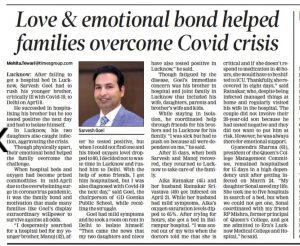 Love & Emotional Bond Helped Families overcome covid img
