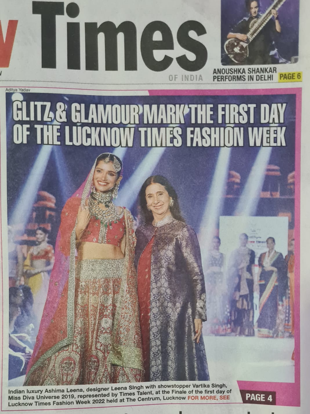 Lucknow Times Fashion Week img 1