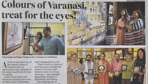 Colours of Varanasi Treat for the Eye