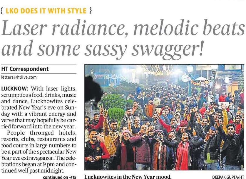 Lucknowites Celebrated New Year’s Eve img 1