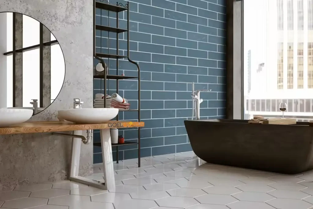 Choosing Between Ceramic and Porcelain Tiles for Bathrooms img