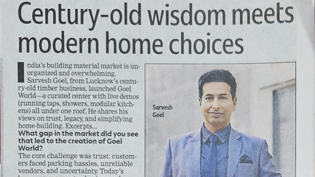 Century-Old Legacy Meets Modern Living-Sarvesh Goel’s Vision for Goel World img